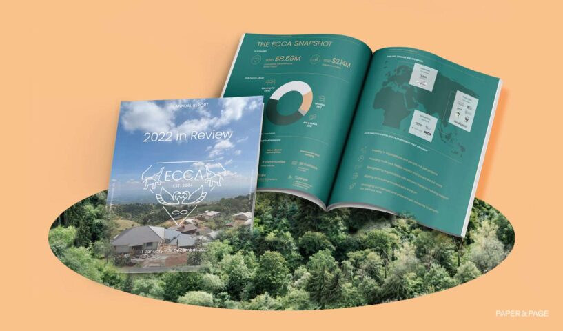 ECCA-report ECCA Family Foundation Annual Report cover photo
